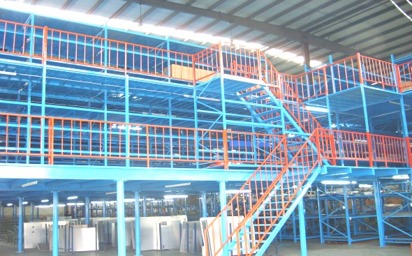 阁楼式货架结构