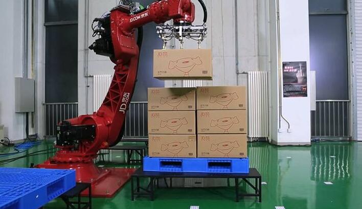 京东无人仓机器人