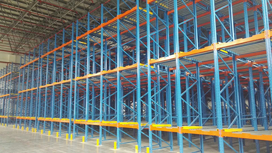 重力式货架先进先出