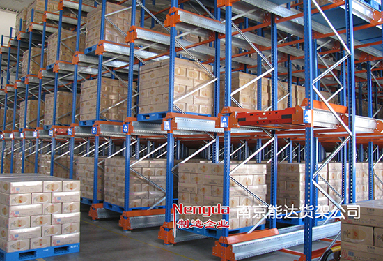 能达穿梭式货架