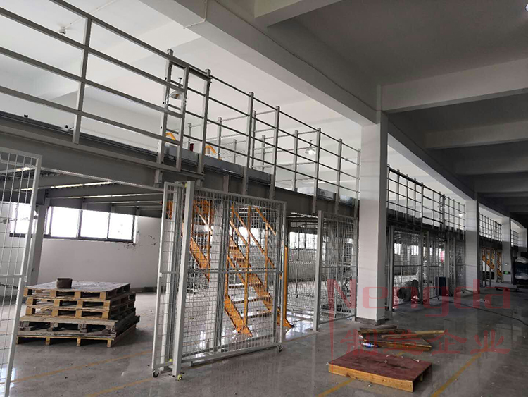 二层存储钢平台