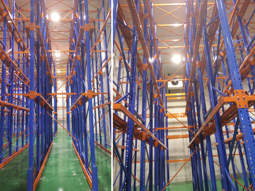 冷藏仓库贯通式货架